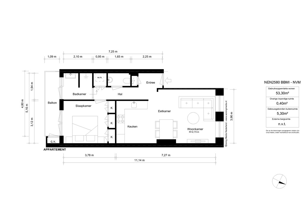 mediumsize floorplan